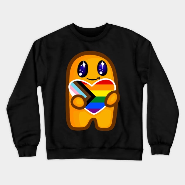 Pride Peccy (Light) Crewneck Sweatshirt by Underground Peccy